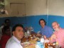 Djibouti, December 2007 Dining out at a local restaurant (clockwise,Fabio,Amina,Gouled,Enrico,Roberto)